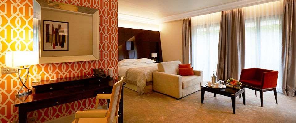 Hotel & Spa Le Pavillon Charbonnieres les Bains Interior foto