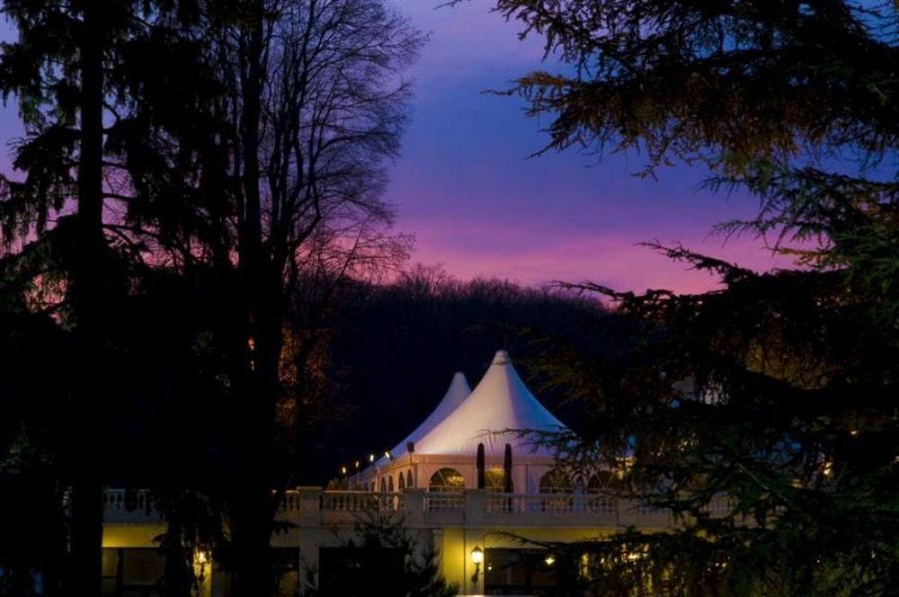 Hotel & Spa Le Pavillon Charbonnieres les Bains Bagian luar foto